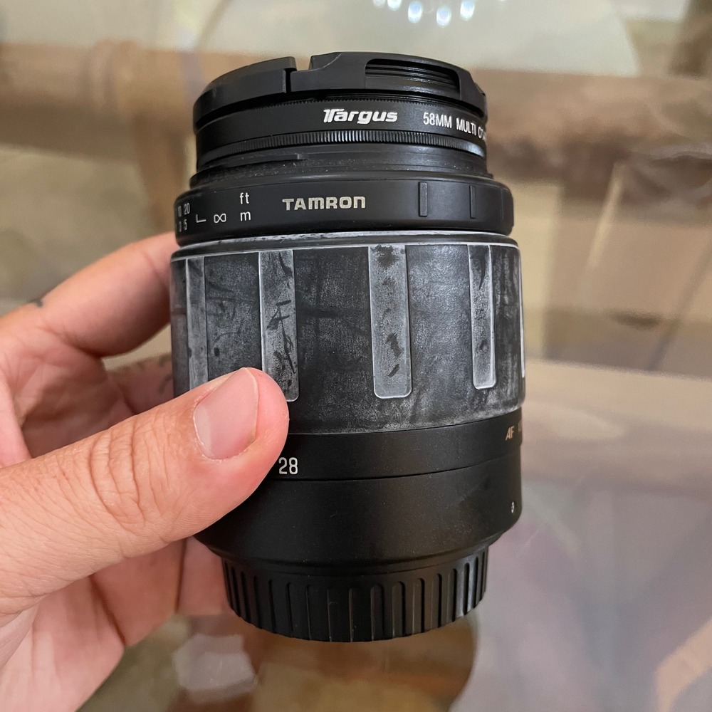 Tamron 28-80mm f3.5-5.6 AF Aspherical 177D Lens with‎ 58mm Targus CPL Filter